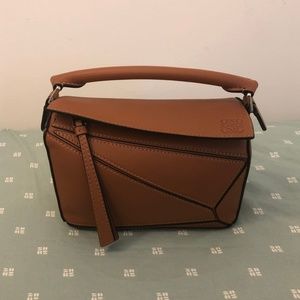 ❌SOLD Loewe Mini Puzzle Bag - Tan